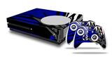 WraptorSkinz Decal Skin Wrap Set works with 2016 and newer XBOX One S Console and 2 Controllers Baja 0040 Blue Royal
