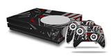 WraptorSkinz Decal Skin Wrap Set works with 2016 and newer XBOX One S Console and 2 Controllers Baja 0023 Red