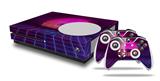 WraptorSkinz Decal Skin Wrap Set works with 2016 and newer XBOX One S Console and 2 Controllers Synth Beach