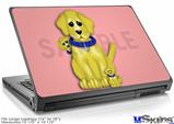 Laptop Skin (Large) - Puppy Dogs on Pink