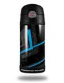 Skin Decal Wrap for Thermos Funtainer 12oz Bottle Baja 0004 Blue Medium (BOTTLE NOT INCLUDED)