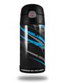 Skin Decal Wrap for Thermos Funtainer 12oz Bottle Baja 0014 Blue Medium (BOTTLE NOT INCLUDED)
