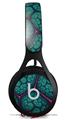 WraptorSkinz Skin Decal Wrap compatible with Beats EP Headphones Linear Cosmos Teal Skin Only HEADPHONES NOT INCLUDED