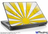 Laptop Skin (Medium) - Rising Sun Japanese Yellow