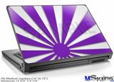 Laptop Skin (Medium) - Rising Sun Japanese Purple