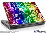 Laptop Skin (Medium) - Rainbow Graffiti