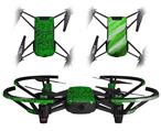 Skin Decal Wrap 2 Pack for DJI Ryze Tello Drone Folder Doodles Green DRONE NOT INCLUDED
