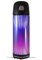 Skin Decal Wrap for Thermos Funtainer 16oz Bottle Bent Light Blueish (BOTTLE NOT INCLUDED) by WraptorSkinz