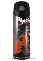 Skin Decal Wrap for Thermos Funtainer 16oz Bottle Baja 0003 Burnt Orange (BOTTLE NOT INCLUDED) by WraptorSkinz