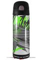 Skin Decal Wrap for Thermos Funtainer 16oz Bottle Baja 0032 Neon Green (BOTTLE NOT INCLUDED) by WraptorSkinz