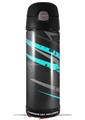 Skin Decal Wrap for Thermos Funtainer 16oz Bottle Baja 0014 Neon Teal (BOTTLE NOT INCLUDED) by WraptorSkinz