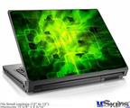 Laptop Skin (Small) - Cubic Shards Green