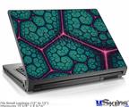 Laptop Skin (Small) - Linear Cosmos Teal