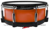 Skin Wrap works with Roland vDrum Shell PD-140DS Drum Solids Collection Burnt Orange (DRUM NOT INCLUDED)