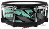 Skin Wrap works with Roland vDrum Shell PD-140DS Drum Baja 0040 Seafoam Green (DRUM NOT INCLUDED)