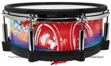 Skin Wrap works with Roland vDrum Shell PD-140DS Drum Rainbow Music (DRUM NOT INCLUDED)