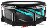 Skin Wrap works with Roland vDrum Shell PD-140DS Drum Baja 0014 Neon Teal (DRUM NOT INCLUDED)
