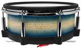 Skin Wrap works with Roland vDrum Shell PD-140DS Drum Exotic Wood Beeswing Eucalyptus Burst Deep Blue (DRUM NOT INCLUDED)