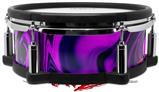Skin Wrap works with Roland vDrum Shell PD-108 Drum Liquid Metal Chrome Purple (DRUM NOT INCLUDED)