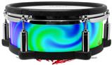 Skin Wrap works with Roland vDrum Shell PD-108 Drum Rainbow Swirl (DRUM NOT INCLUDED)