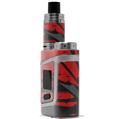 Skin Decal Wrap for Smok AL85 Alien Baby Baja 0040 Red VAPE NOT INCLUDED