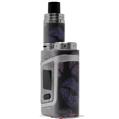 Skin Decal Wrap for Smok AL85 Alien Baby Purple And Black Lips VAPE NOT INCLUDED