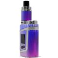 Skin Decal Wrap for Smok AL85 Alien Baby Bent Light Blueish VAPE NOT INCLUDED