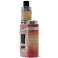 Skin Decal Wrap for Smok AL85 Alien Baby Exotic Wood Beeswing Eucalyptus Burst Fire Red VAPE NOT INCLUDED