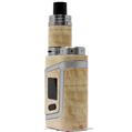 Skin Decal Wrap for Smok AL85 Alien Baby Exotic Wood Beeswing Eucalyptus VAPE NOT INCLUDED