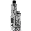 Skin Decal Wrap compatible with Smok AL85 Alien Baby Liquid Metal Chrome VAPE NOT INCLUDED