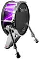 Skin Wrap works with Roland vDrum Shell KD-140 Kick Bass Drum Lightning Purple (DRUM NOT INCLUDED)