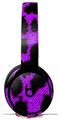 WraptorSkinz Skin Skin Decal Wrap works with Beats Solo Pro (Original) Headphones Purple Leopard Skin Only BEATS NOT INCLUDED