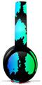 WraptorSkinz Skin Skin Decal Wrap works with Beats Solo Pro (Original) Headphones Rainbow Leopard Skin Only BEATS NOT INCLUDED