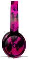 WraptorSkinz Skin Skin Decal Wrap works with Beats Solo Pro (Original) Headphones Pink Distressed Leopard Skin Only BEATS NOT INCLUDED