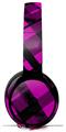 WraptorSkinz Skin Skin Decal Wrap works with Beats Solo Pro (Original) Headphones Pink Plaid Skin Only BEATS NOT INCLUDED