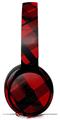 WraptorSkinz Skin Skin Decal Wrap works with Beats Solo Pro (Original) Headphones Red Plaid Skin Only BEATS NOT INCLUDED