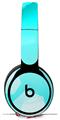 WraptorSkinz Skin Skin Decal Wrap works with Beats Solo Pro (Original) Headphones Bokeh Hex Neon Teal Skin Only BEATS NOT INCLUDED