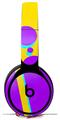 WraptorSkinz Skin Skin Decal Wrap works with Beats Solo Pro (Original) Headphones Drip Purple Yellow Teal Skin Only BEATS NOT INCLUDED