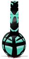 WraptorSkinz Skin Skin Decal Wrap works with Beats Solo Pro (Original) Headphones Teal Tiger Skin Only BEATS NOT INCLUDED