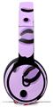 WraptorSkinz Skin Skin Decal Wrap works with Beats Solo Pro (Original) Headphones Purple Cheetah Skin Only BEATS NOT INCLUDED