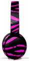 WraptorSkinz Skin Skin Decal Wrap works with Beats Solo Pro (Original) Headphones Pink Zebra Skin Only BEATS NOT INCLUDED