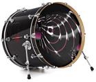 Decal Skin works with most 24" Bass Kick Drum Heads From Space - DRUM HEAD NOT INCLUDED