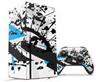 WraptorSkinz Skin Wrap compatible with the 2020 XBOX Series X Console and Controller Baja 0018 Blue Medium (XBOX NOT INCLUDED)