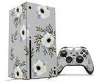 WraptorSkinz Skin Wrap compatible with the 2020 XBOX Series X Console and Controller Poppy Grey (XBOX NOT INCLUDED)