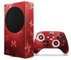 WraptorSkinz Skin Wrap compatible with the 2020 XBOX Series S Console and Controller Bokeh Butterflies Red (XBOX NOT INCLUDED)