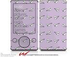 Paper Planes Lavender - Decal Style skin fits Zune 80/120GB  (ZUNE SOLD SEPARATELY)