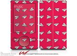 Paper Planes Rasberry - Decal Style skin fits Zune 80/120GB  (ZUNE SOLD SEPARATELY)