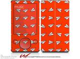 Paper Planes Red - Decal Style skin fits Zune 80/120GB  (ZUNE SOLD SEPARATELY)