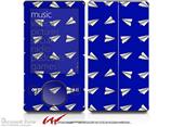 Paper Planes Royal Blue - Decal Style skin fits Zune 80/120GB  (ZUNE SOLD SEPARATELY)