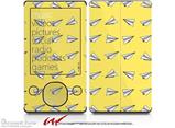 Paper Planes Yellow - Decal Style skin fits Zune 80/120GB  (ZUNE SOLD SEPARATELY)